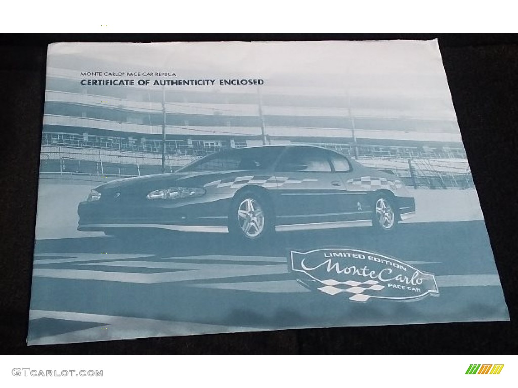 2003 Monte Carlo SS - Superior Blue Metallic / Ebony Black photo #19