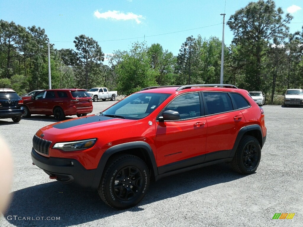 2019 Firecracker Red Jeep Cherokee Trailhawk 4x4 126140603