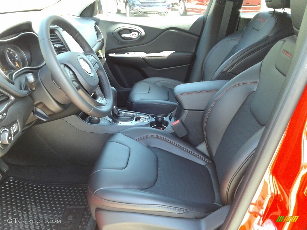 2019 Jeep Cherokee Trailhawk 4x4 Front Seat Photo #126146469