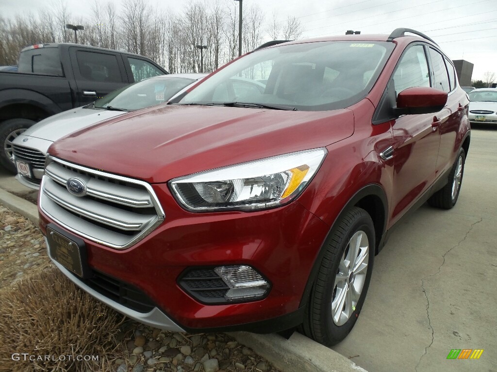 2018 Escape SE 4WD - Ruby Red / Charcoal Black photo #1