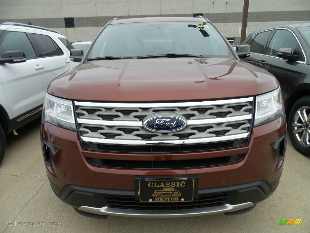 2018 Explorer XLT 4WD - Cinnamon Glaze / Medium Stone photo #2
