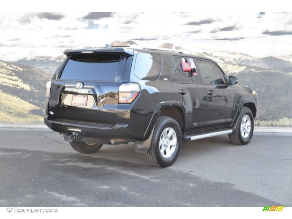 2016 4Runner SR5 Premium 4x4 - Midnight Black Metallic / Black photo #3