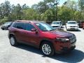 2019 Velvet Red Pearl Jeep Cherokee Latitude  photo #7