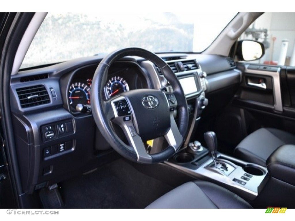 2016 4Runner SR5 Premium 4x4 - Midnight Black Metallic / Black photo #10