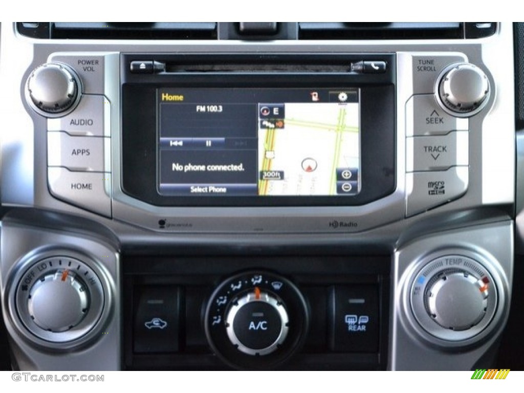 2016 4Runner SR5 Premium 4x4 - Midnight Black Metallic / Black photo #16