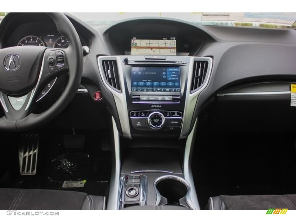 2018 TLX V6 A-Spec Sedan - Bellanova White Pearl / Ebony photo #27