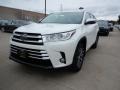 2018 Blizzard White Pearl Toyota Highlander XLE AWD  photo #1