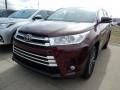 2018 Ooh La La Rouge Mica Toyota Highlander XLE AWD  photo #1