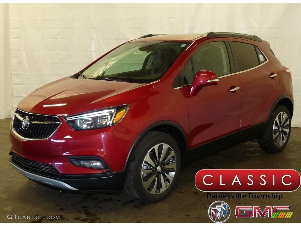2018 Winterberry Red Metallic Buick Encore Preferred Ii