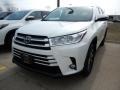 2018 Blizzard White Pearl Toyota Highlander XLE AWD  photo #1