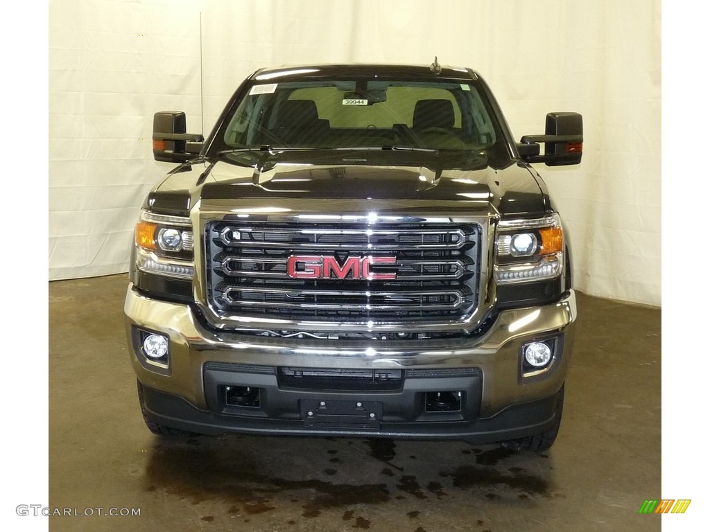 2018 Sierra 2500HD SLE Crew Cab 4x4 - Dark Slate Metallic / Jet Black photo #4