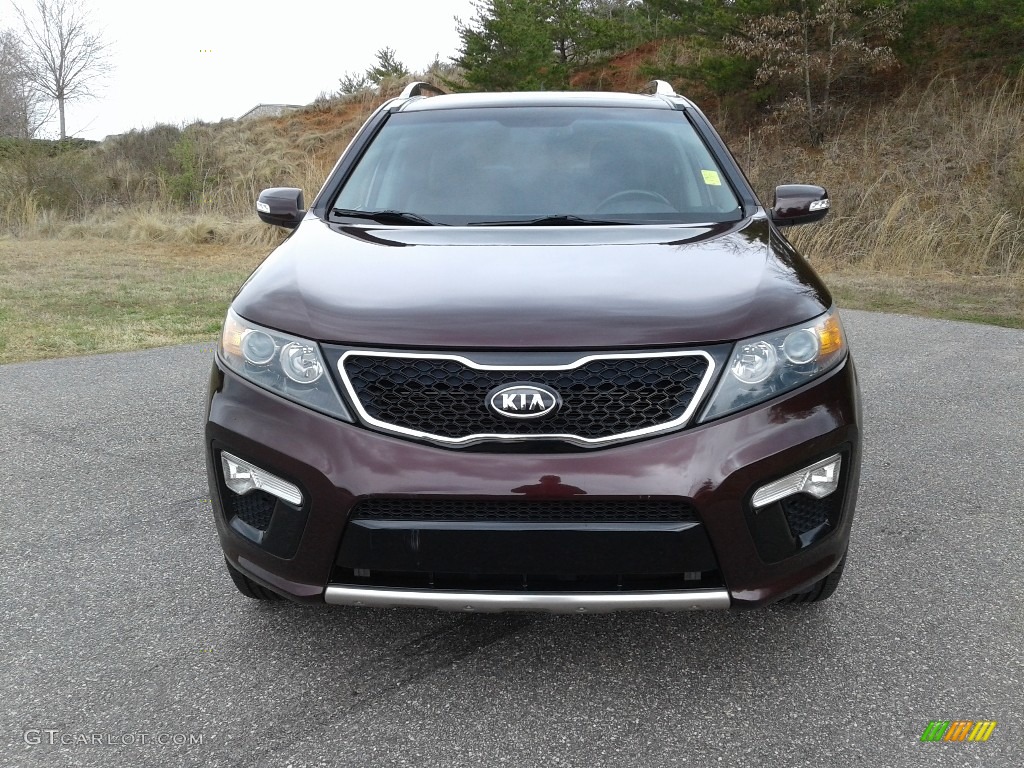 2011 Sorento SX V6 AWD - Java Brown / Black photo #3