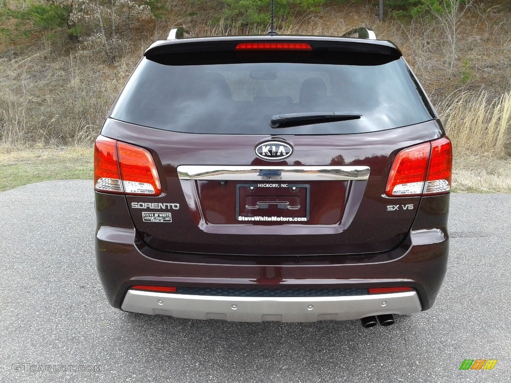 2011 Sorento SX V6 AWD - Java Brown / Black photo #7