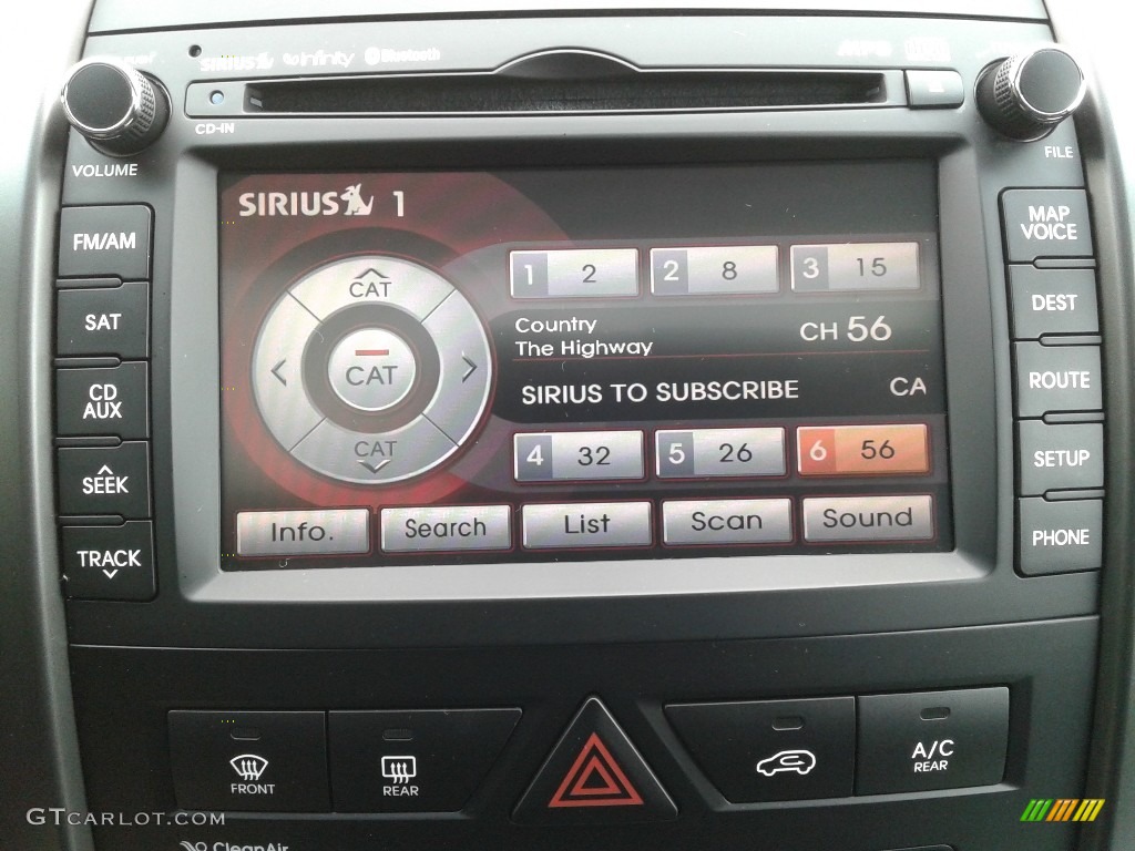 2011 Sorento SX V6 AWD - Java Brown / Black photo #22