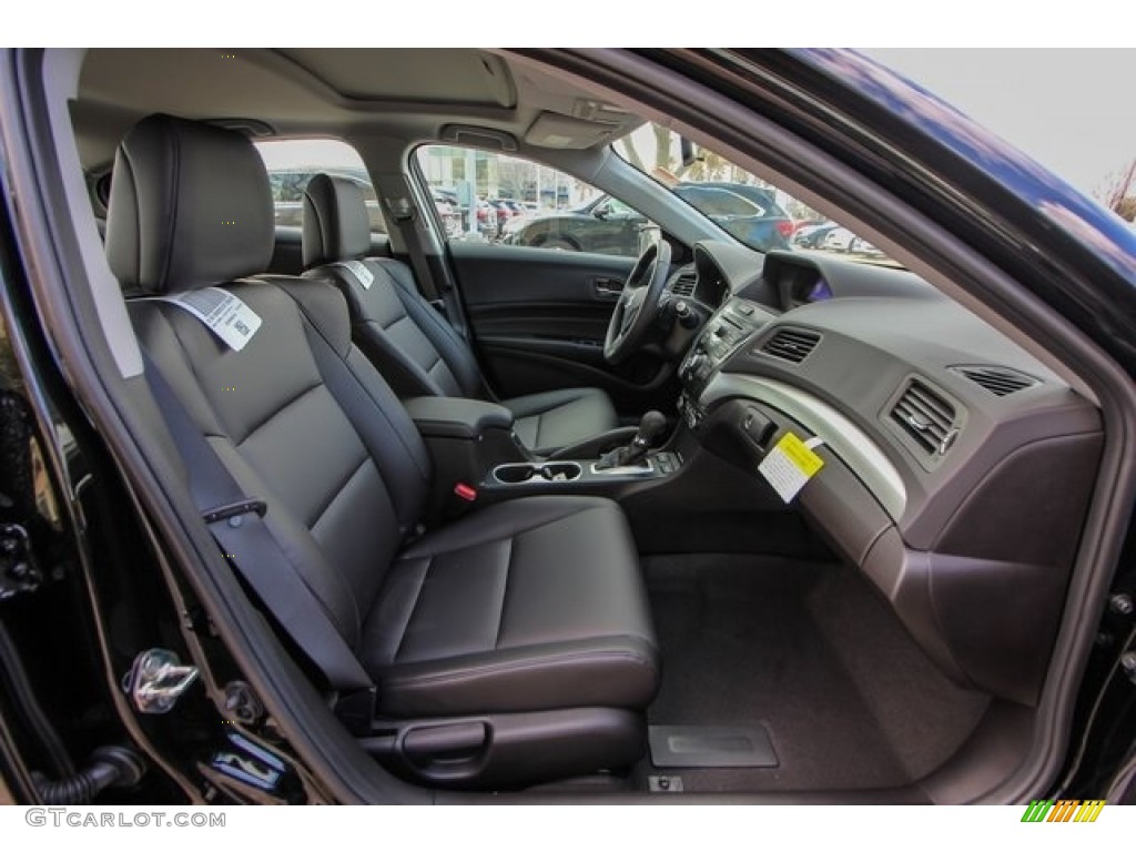 Ebony Interior 2018 Acura ILX Special Edition Photo #126153696