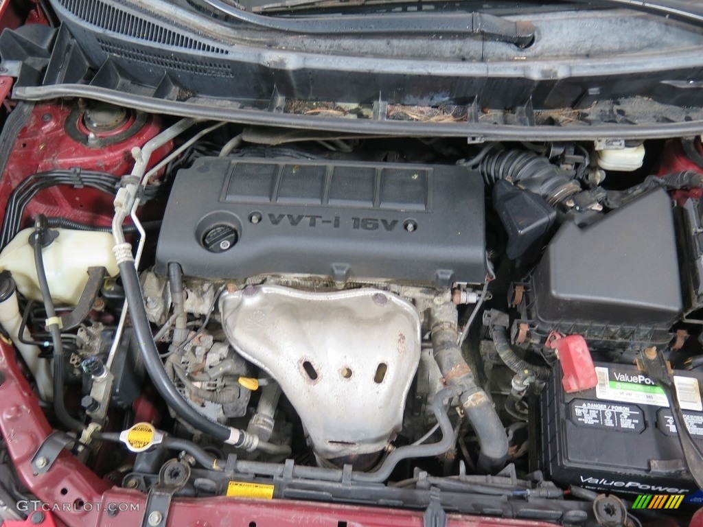 2009 Vibe 2.4 AWD - Red Hot Metallic / Ebony photo #28