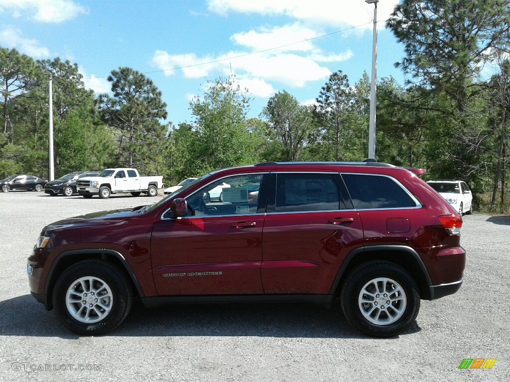 2018 Grand Cherokee Laredo - Velvet Red Pearl / Black/Light Frost Beige photo #2