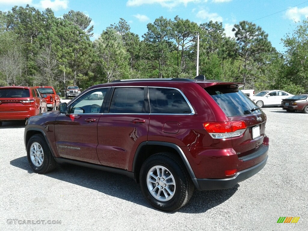 2018 Grand Cherokee Laredo - Velvet Red Pearl / Black/Light Frost Beige photo #3