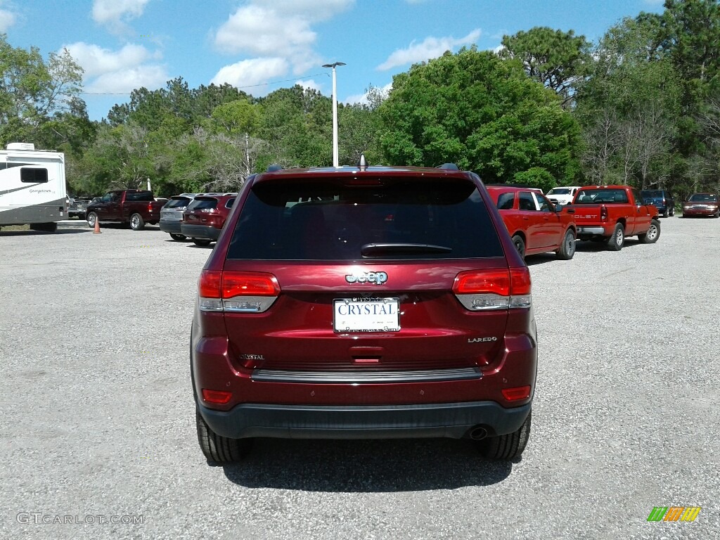 2018 Grand Cherokee Laredo - Velvet Red Pearl / Black/Light Frost Beige photo #4