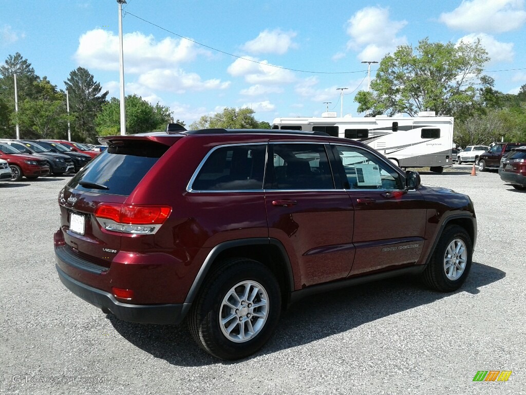 2018 Grand Cherokee Laredo - Velvet Red Pearl / Black/Light Frost Beige photo #5