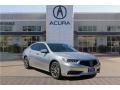 Lunar Silver Metallic 2018 Acura TLX V6 Technology Sedan