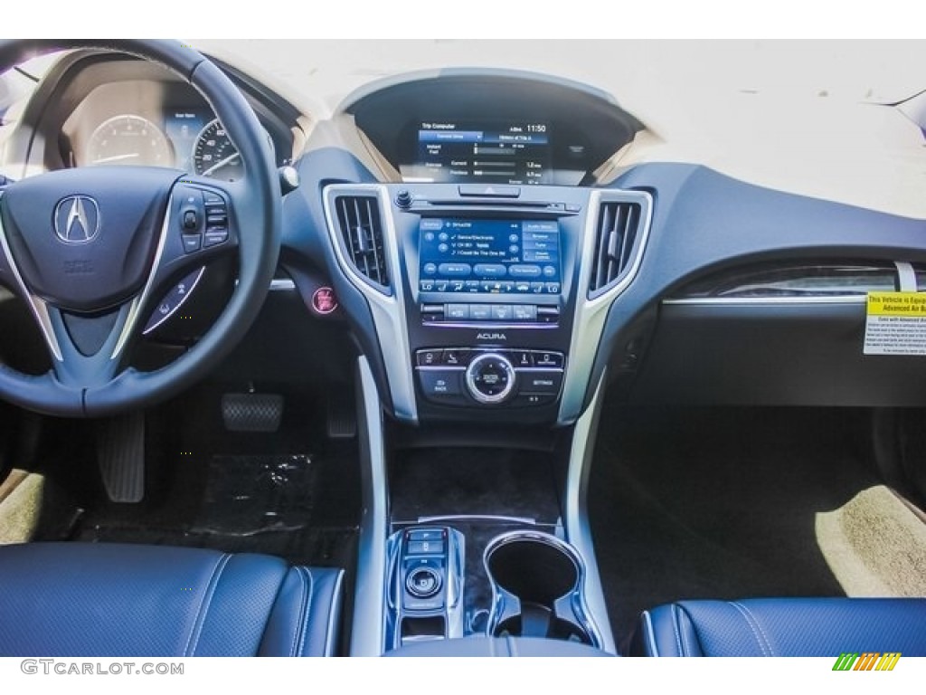 2018 TLX V6 Technology Sedan - Lunar Silver Metallic / Ebony photo #27