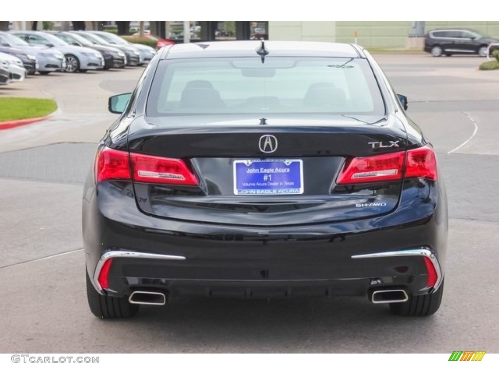 2018 TLX V6 SH-AWD Technology Sedan - Crystal Black Pearl / Ebony photo #6