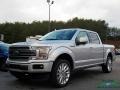 2018 Ingot Silver Ford F150 Limited SuperCrew 4x4  photo #1