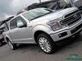 2018 Ingot Silver Ford F150 Limited SuperCrew 4x4  photo #35