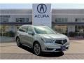 2018 Lunar Silver Metallic Acura MDX   photo #1