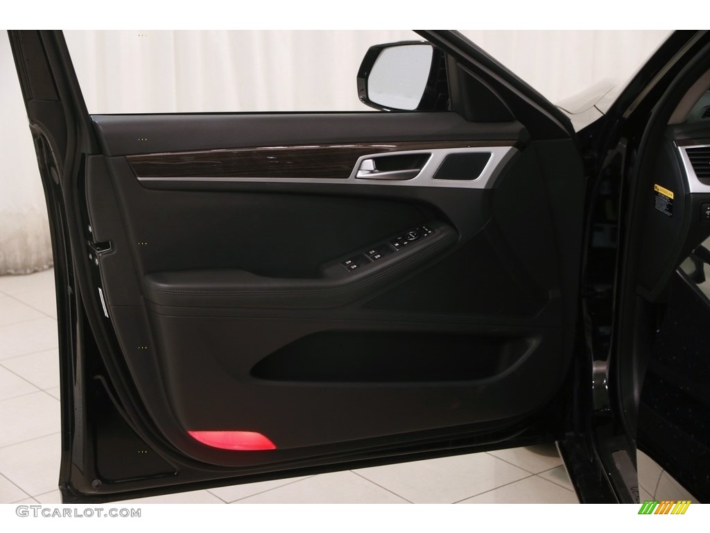 2015 Genesis 3.8 Sedan - Caspian Black / Black photo #4