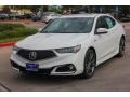 2018 Bellanova White Pearl Acura TLX V6 A-Spec Sedan  photo #3