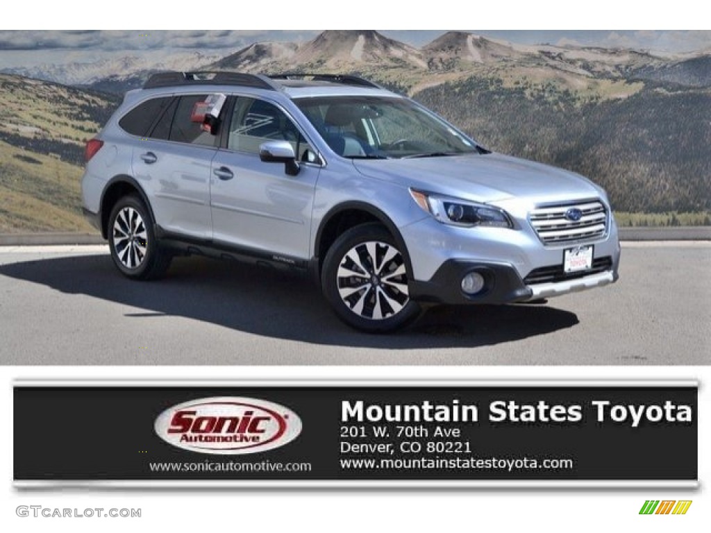 2017 Outback 3.6R Limited - Ice Silver Metallic / Slate Black photo #1