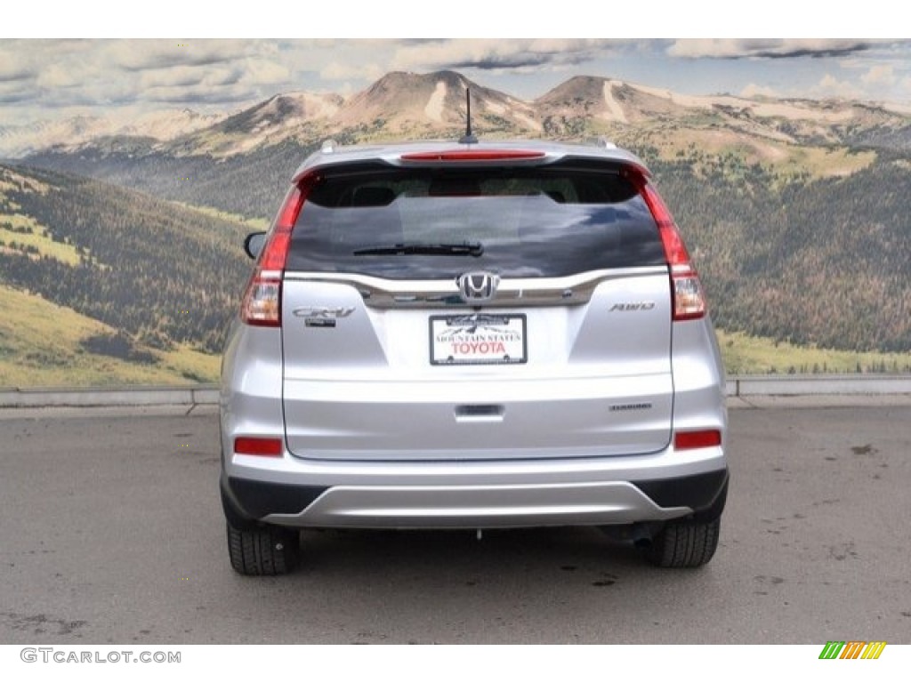 2016 CR-V Touring AWD - Alabaster Silver Metallic / Black photo #9