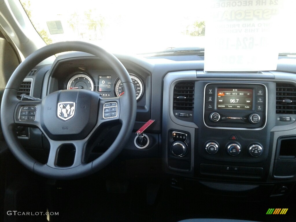 2018 1500 Express Crew Cab - Brilliant Black Crystal Pearl / Black/Diesel Gray photo #13