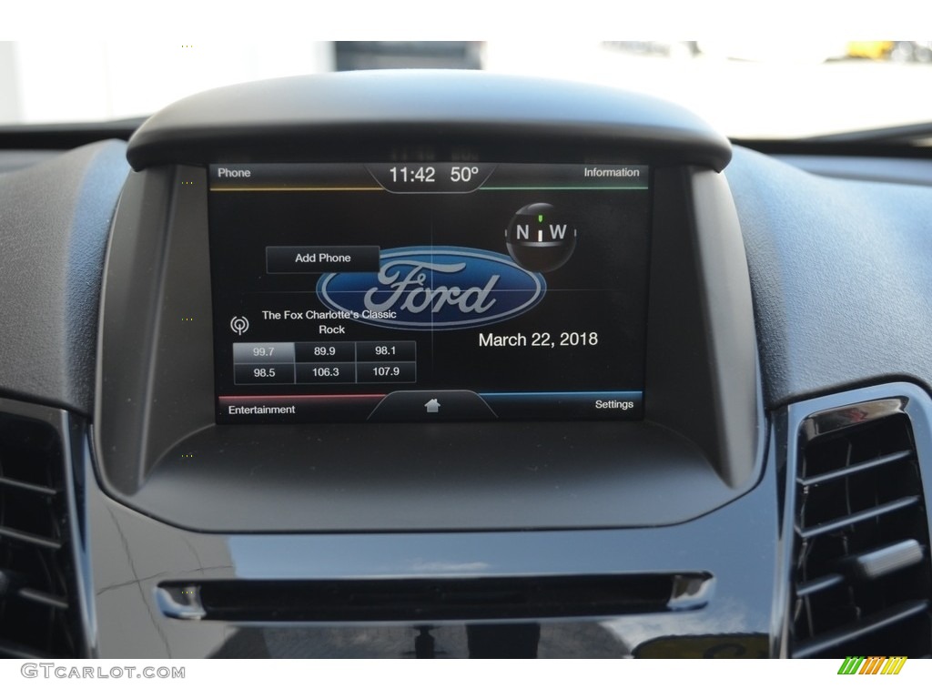 2015 Fiesta SE Sedan - Race Red / Medium Light Stone photo #17