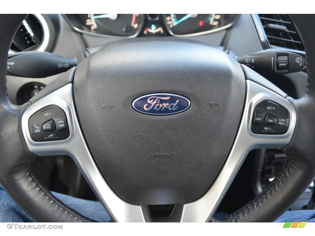 2015 Fiesta SE Sedan - Race Red / Medium Light Stone photo #21