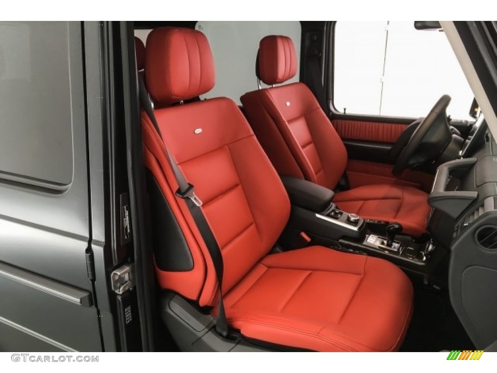 designo Classic Red Interior 2018 Mercedes-Benz G 550 Photo #126167790