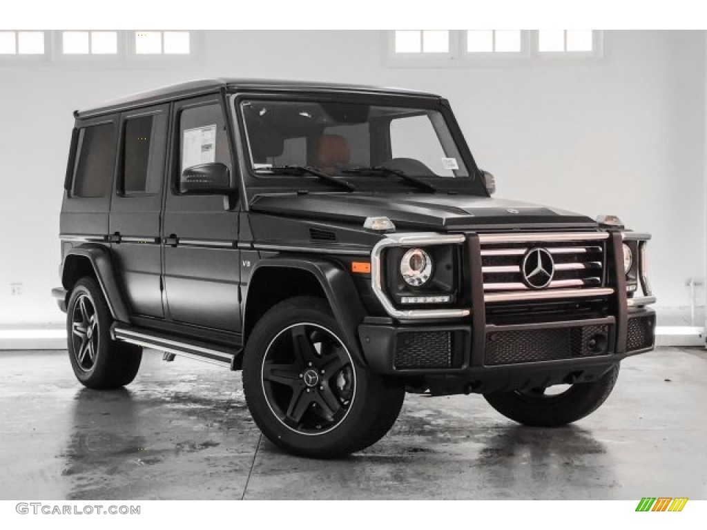 designo Night Black Magno (Matte) 2018 Mercedes-Benz G 550 Exterior Photo #126167973