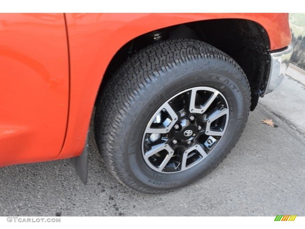 2018 Tundra Limited CrewMax 4x4 - Inferno Orange / Black photo #15