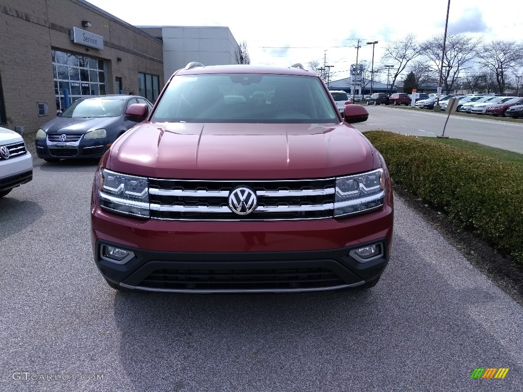 2018 Fortana Red Metallic Volkswagen Atlas Sel 4motion 126166368 Photo 5 Car