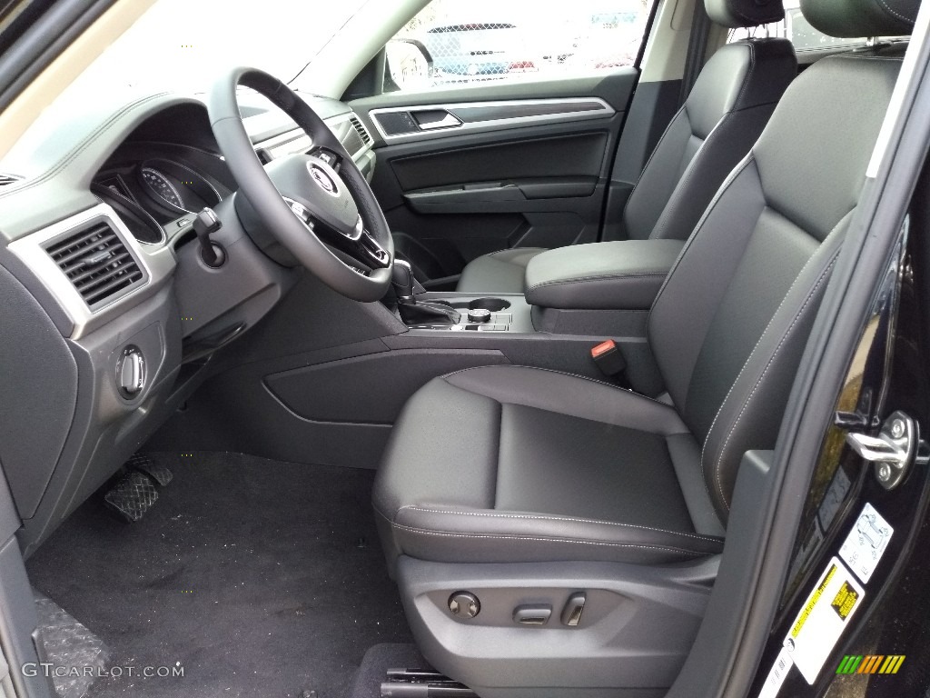 Titan Black Interior 2018 Volkswagen Atlas SE 4Motion Photo #126168483