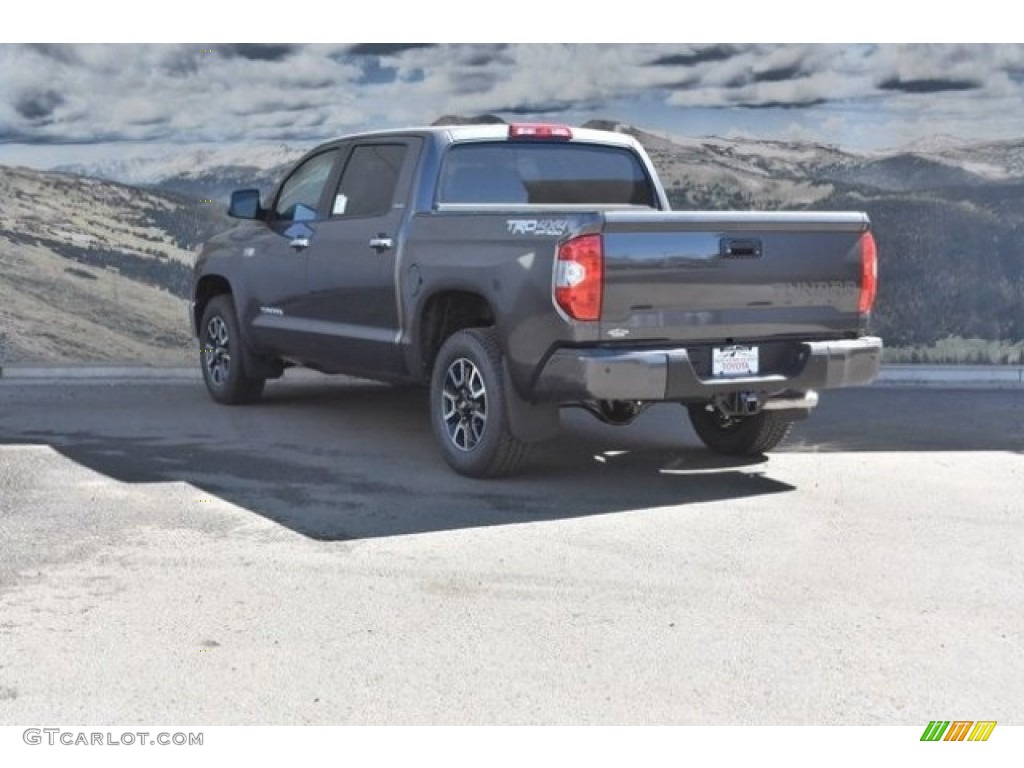 2018 Tundra Limited CrewMax 4x4 - Magnetic Gray Metallic / Black photo #3