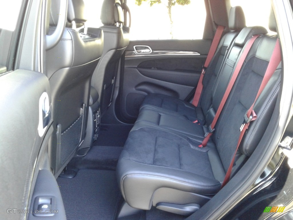 Black Interior 2018 Jeep Grand Cherokee Trackhawk 4x4 Photo #126168879