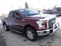 2015 Bronze Fire Metallic Ford F150 XLT SuperCab 4x4  photo #11