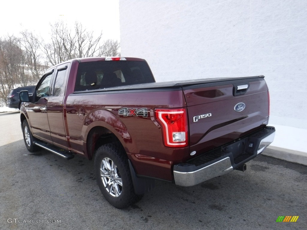 2015 F150 XLT SuperCab 4x4 - Bronze Fire Metallic / Medium Earth Gray photo #15