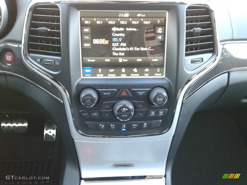 2018 Jeep Grand Cherokee Trackhawk 4x4 Controls Photo #126169194