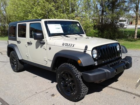 2018 Jeep Wrangler Unlimited Willys Wheeler Edition 4x4 Data, Info and Specs