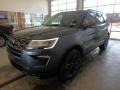 2018 Blue Metallic Ford Explorer XLT 4WD  photo #4