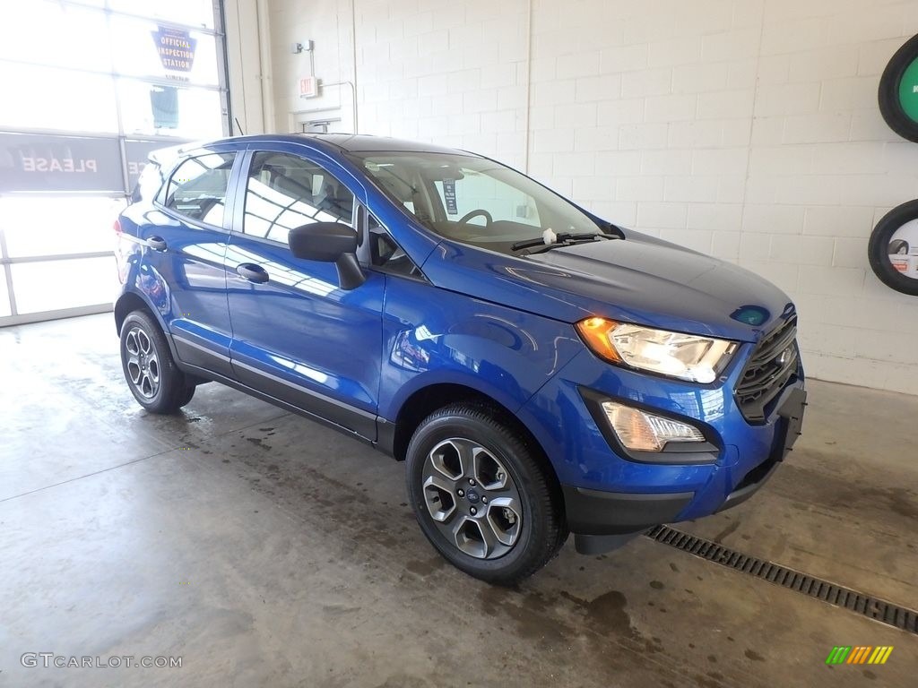 Lightning Blue 2018 Ford EcoSport S 4WD Exterior Photo #126171621